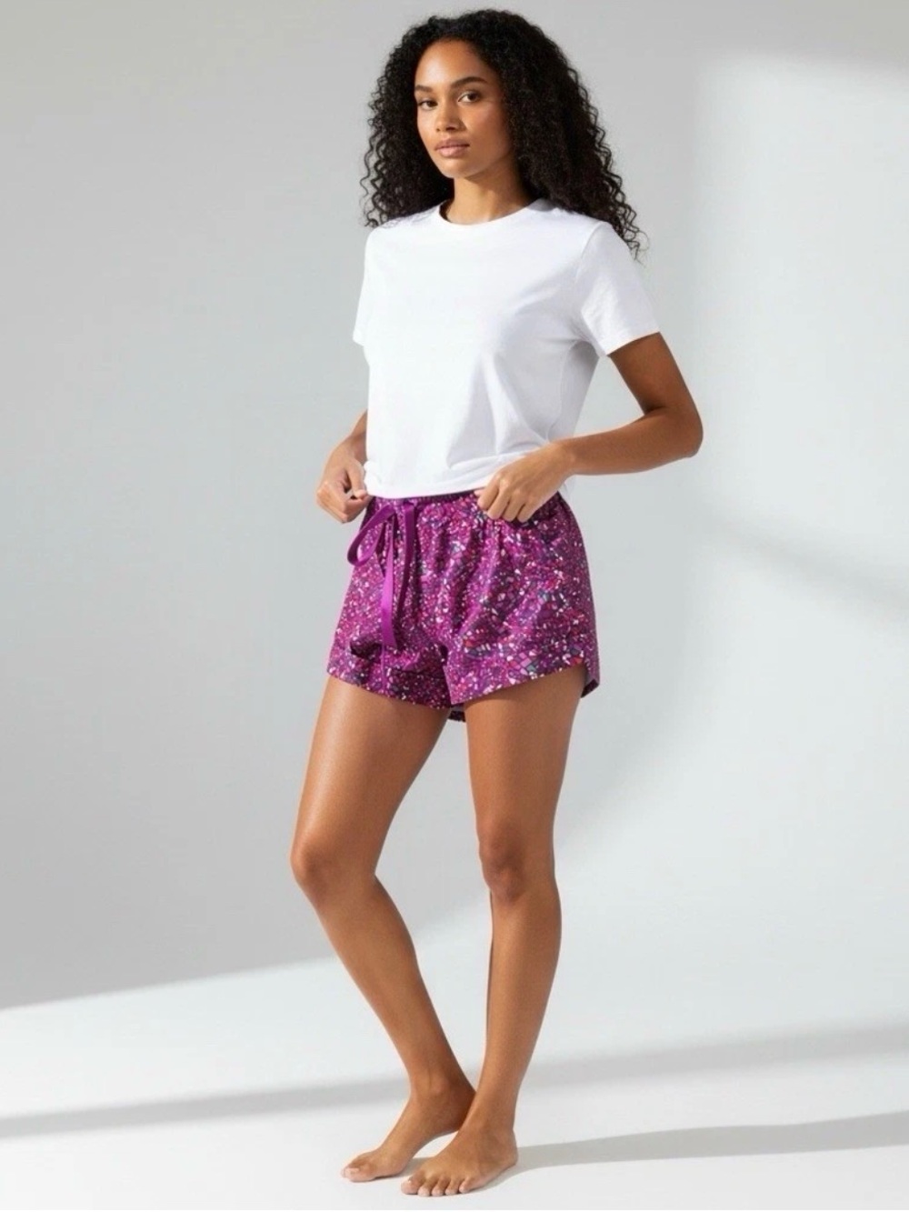 Lululemon Athletica Spring Break Away Short Paradise Camo Multi colorway Size 4